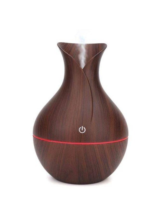 USB Air Humidifier and Aroma Diffuser – Modern Multi-Color Wood Design - Image 5