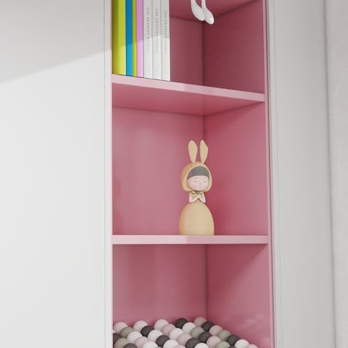 Laceskyso Pink Contact Paper 15.7"x78" Glossy Pink Peel and Stick Wallpaper for Kitchen Countertop/Cabinet Self Adhesive Waterproof Wall Paper Removable Decorative Vinyl - Image 5