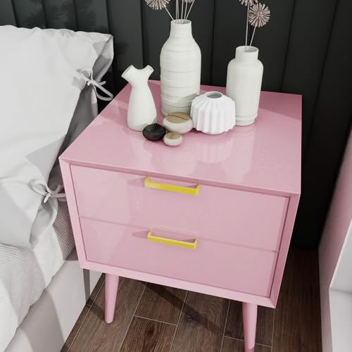 Laceskyso Pink Contact Paper 15.7"x78" Glossy Pink Peel and Stick Wallpaper for Kitchen Countertop/Cabinet Self Adhesive Waterproof Wall Paper Removable Decorative Vinyl - Image 4