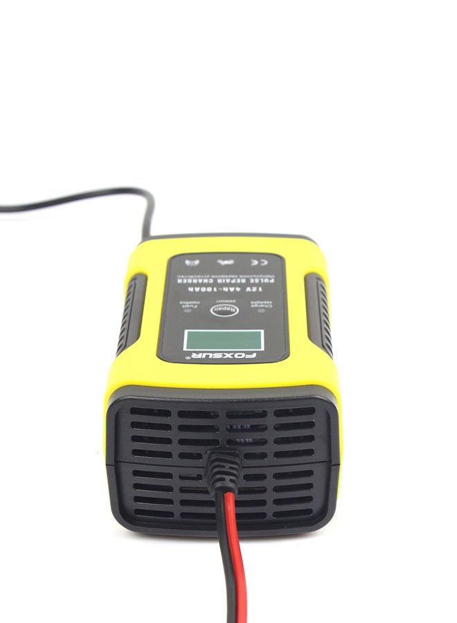 NIBEMINENT 12V 5A LCD Car/Motorcycle Pulse Repair Battery Charger Lead Acid Storage - Image 3