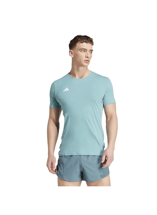 Adidas Adidas Adizero E Tee Turquoise T-Shirt (Short Sleeve) T-Shirts For Men