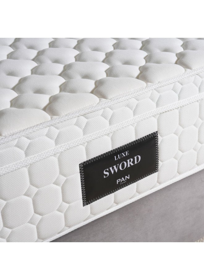 Pan Home SWORD WORRY FREE MICRO POCKETED W/ OPEN CELL S. SOFT FOAM 34 CM 100X200 ~ WHITE  - Image 4
