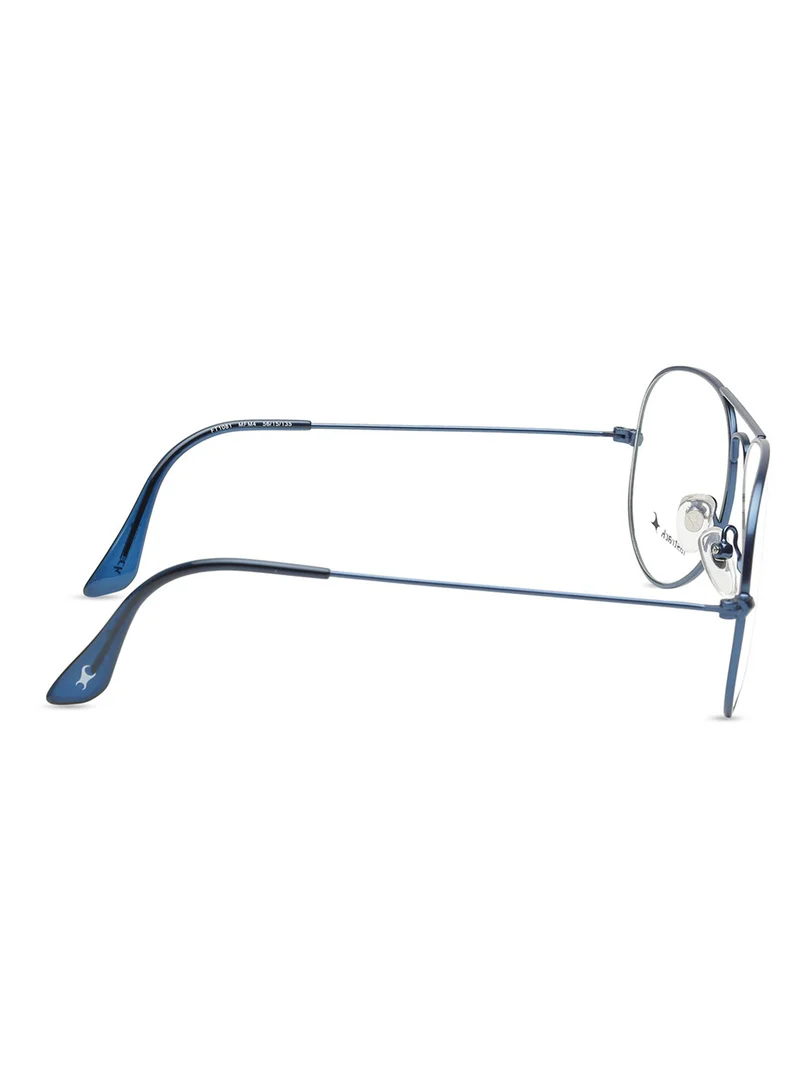 fastrack Blue Aviator  Rimmed Eyeglasses