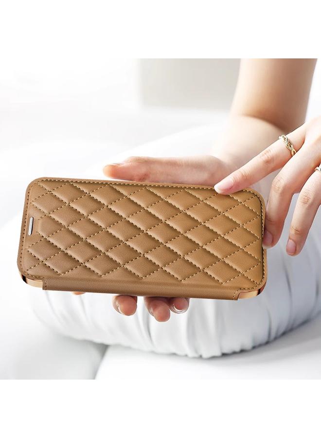 S-TOP Case For Samsung Galaxy S23+ 5G Shield MagSafe RFID Anti-theft Rhombus Leather Phone Case - Image 2