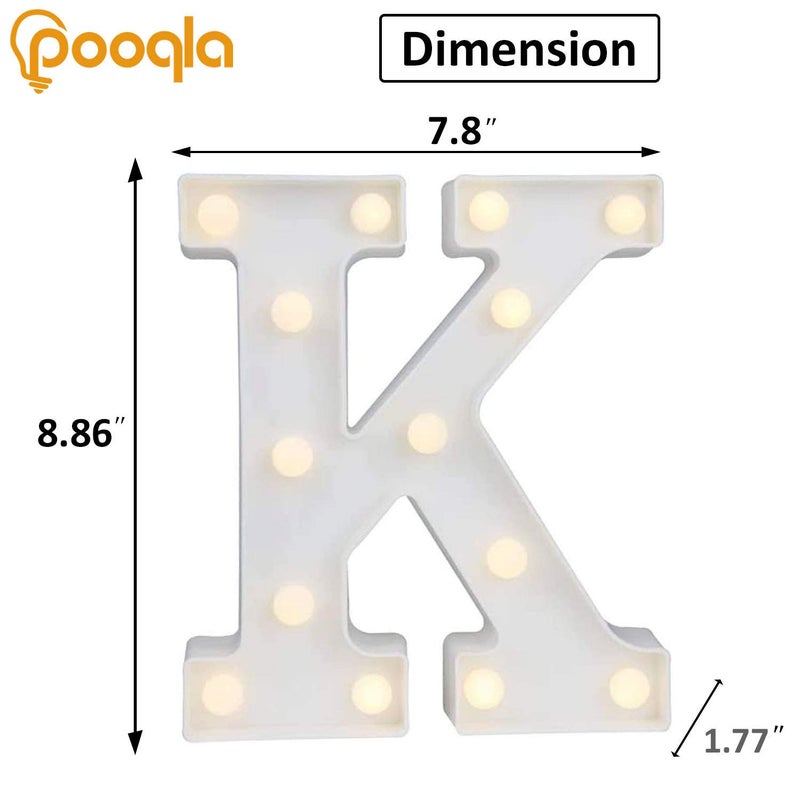 بوكلا Pooqla LED LED LIDE LITTER LIGHT Sign - Image 3