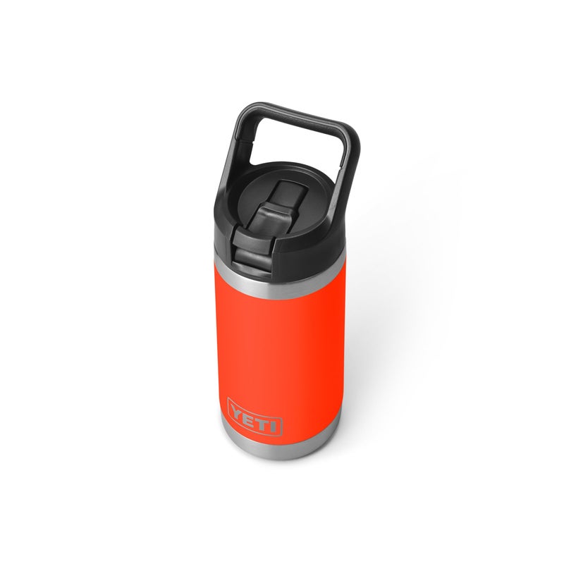YETI Rambler Jr. 12 oz Kids Bottle  with Straw Cap  Solar Flare - Image 5