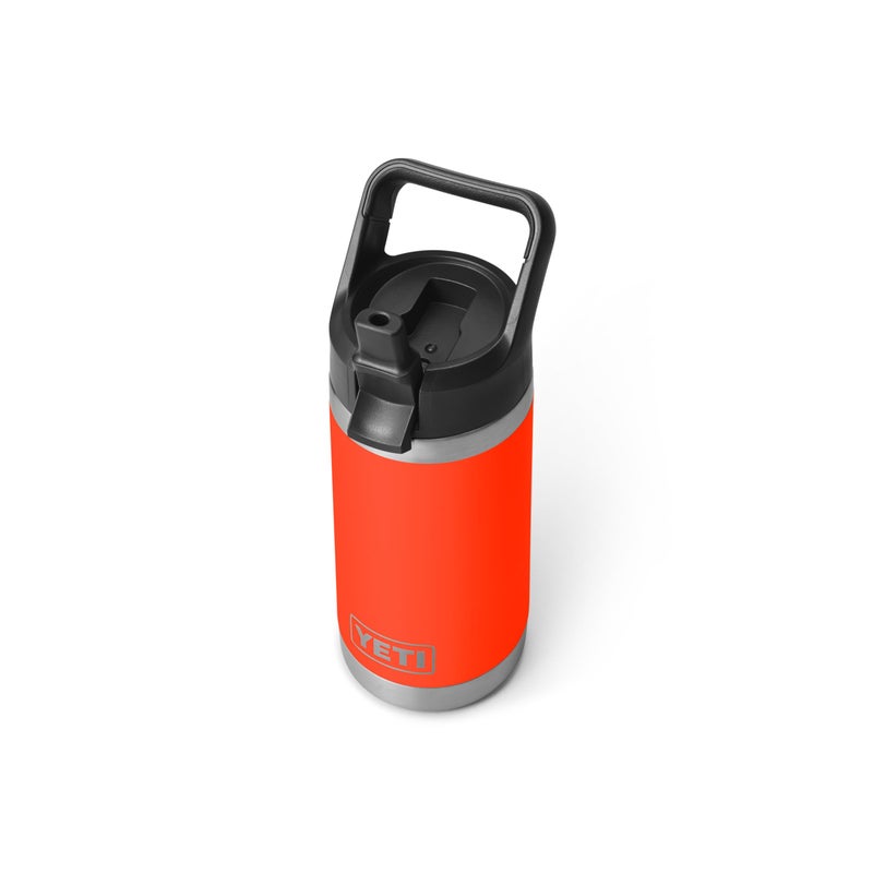YETI Rambler Jr. 12 oz Kids Bottle  with Straw Cap  Solar Flare - Image 1