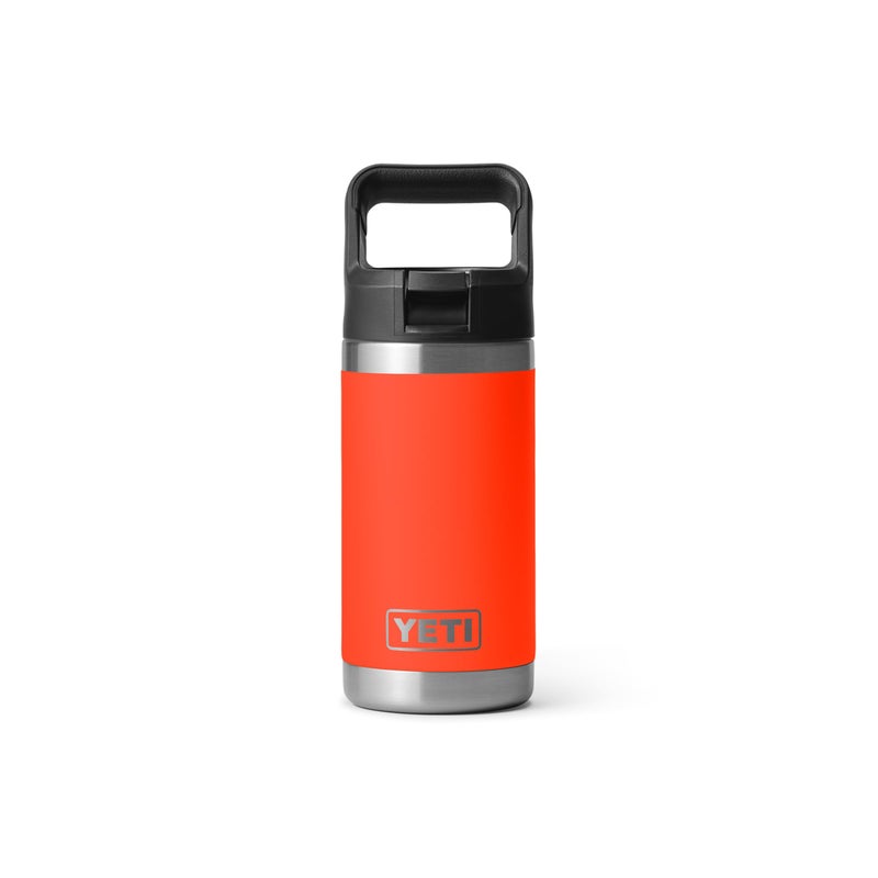 YETI Rambler Jr. 12 oz Kids Bottle  with Straw Cap  Solar Flare - Image 3
