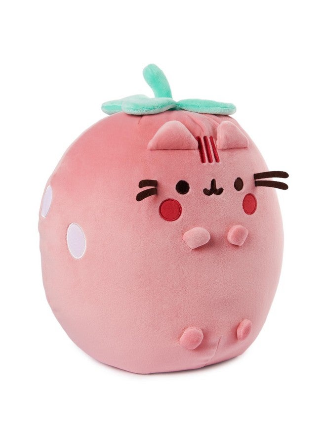 GUND دمى غوند بوشين المعطرة بالفراولة، لعبة محشوة قابلة للضغط للأطفال من عمر 8 سنوات وما فوق، وردي، 11 إنش - Image 3