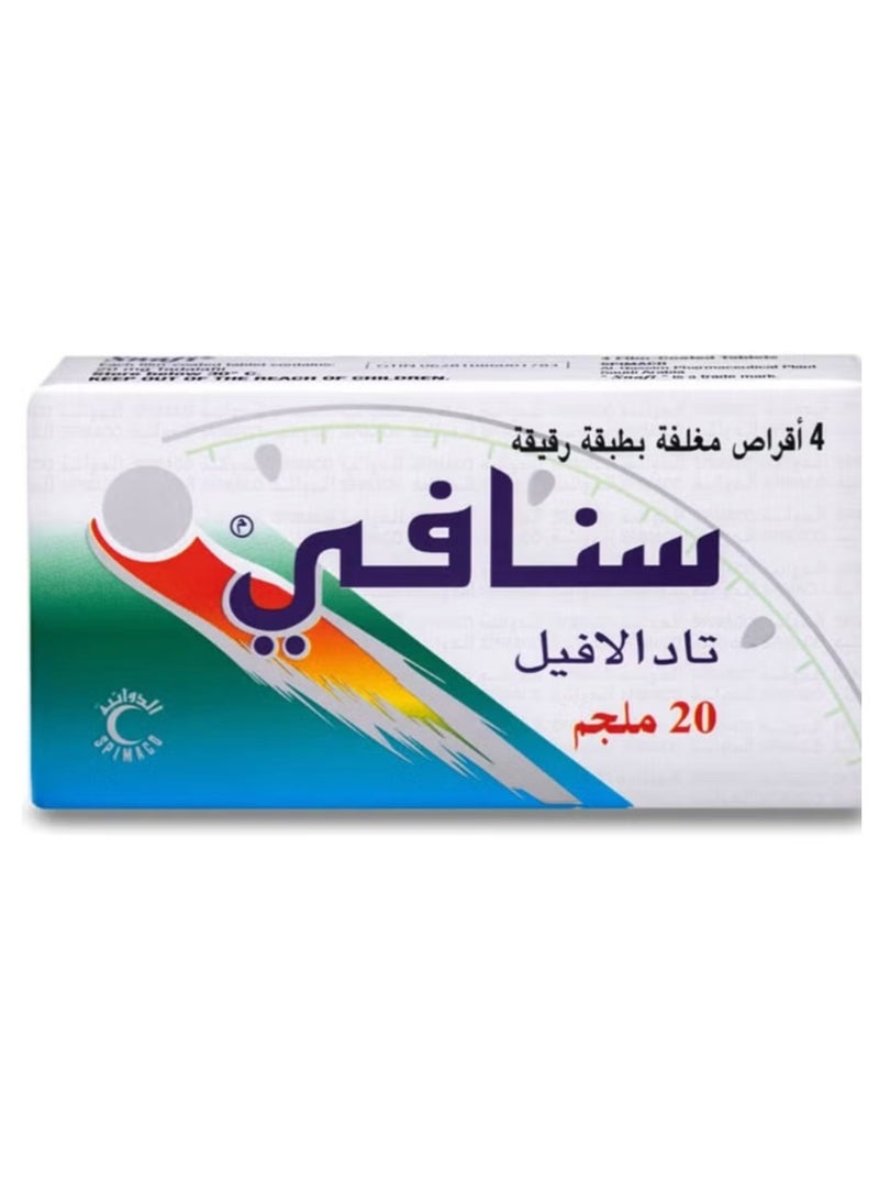 spimaco Snafi 20 mg Tablet 4 pcs - Image 2