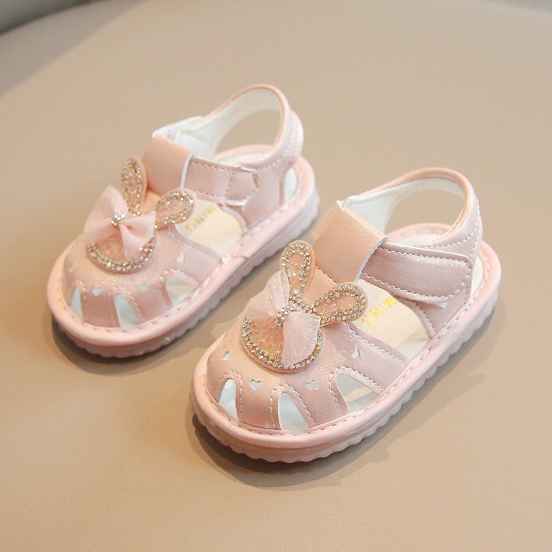 A Generation Of Baby Cute Sandals 2023 Girls Shoes 0-2 Years Old Children Baby Breathable Toddler Shoes - Image 4