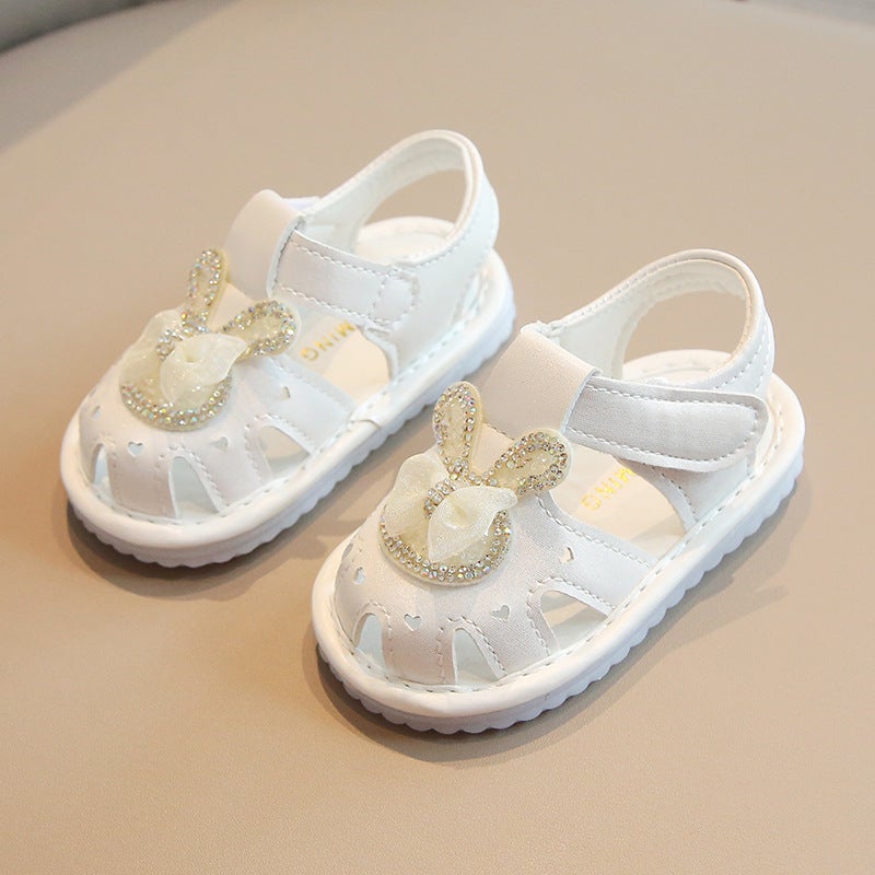 A Generation Of Baby Cute Sandals 2023 Girls Shoes 0-2 Years Old Children Baby Breathable Toddler Shoes - Image 3