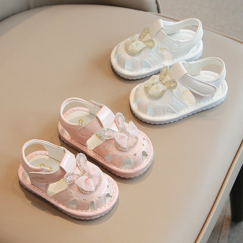 A Generation Of Baby Cute Sandals 2023 Girls Shoes 0-2 Years Old Children Baby Breathable Toddler Shoes - Image 5