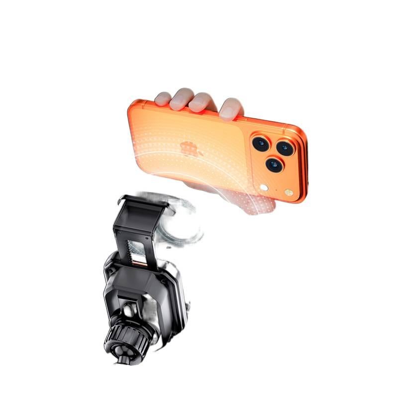 Car Phone Holder in Black with Universal Fit for Home Office - Image 3