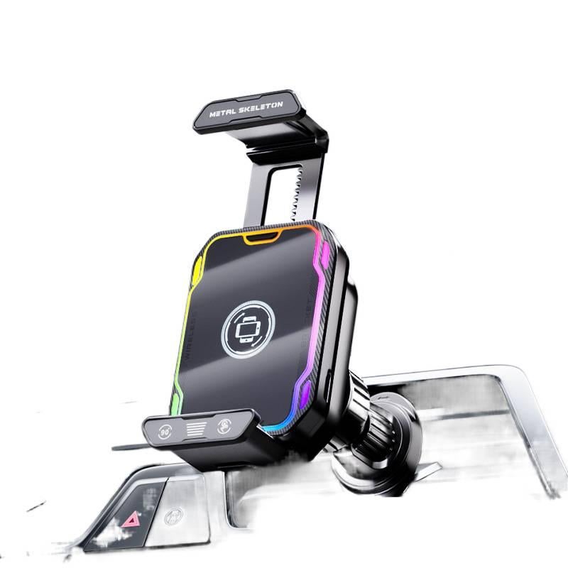 Car Phone Holder in Black with Universal Fit for Home Office - Image 2