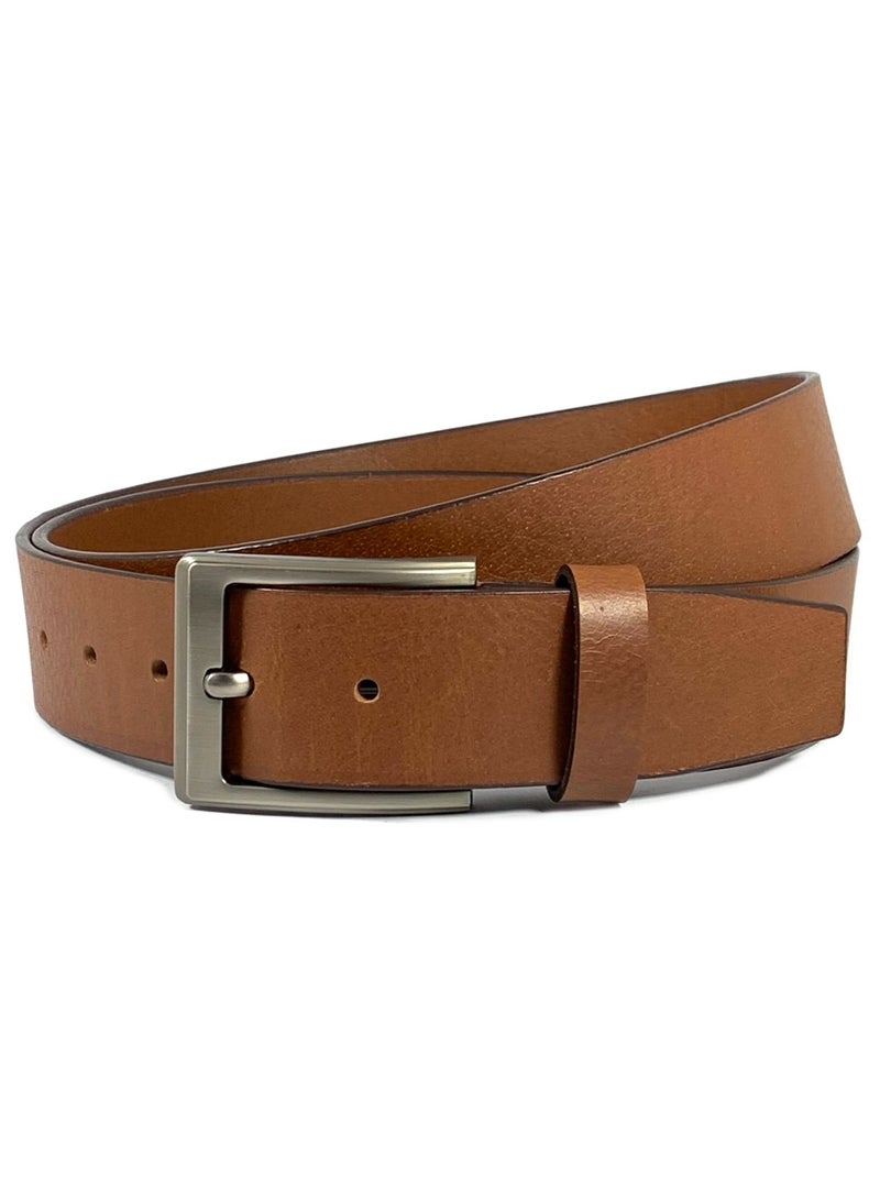 Classic Milano Genuine Leather Belt Men - Semi-Casual Men's Belts & Party Wear Belts for men, Casual Outfits Man Belt, Gifts - Men’s Leather Belt for Men - Image 1