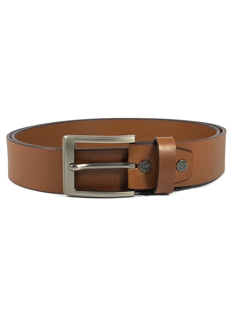 Classic Milano Genuine Leather Belt Men - Semi-Casual Men's Belts & Party Wear Belts for men, Casual Outfits Man Belt, Gifts - Men’s Leather Belt for Men - Image 4
