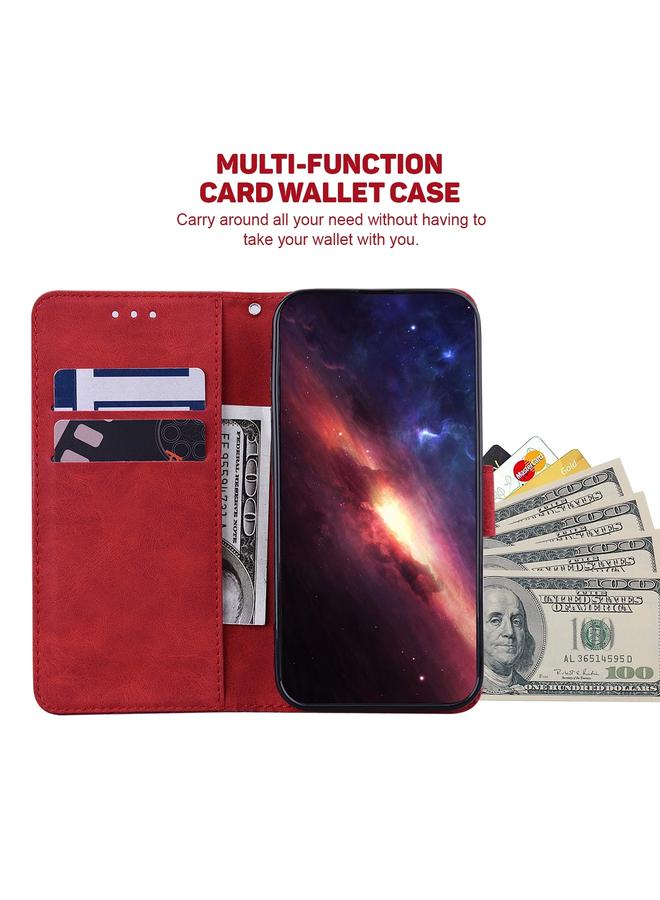 S-TOP Case For Samsung Galaxy S23 5G Geometric Embossed Flip Leather Phone Case - Image 4