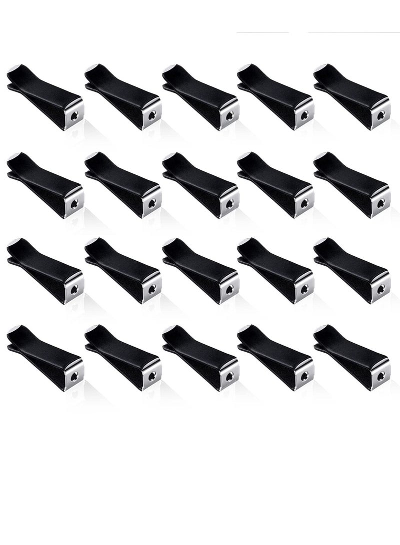 Y&D Car Vent Clips, 60 Pieces Square Head Design Air Freshener Outlet Perfume Auto Conditioner Clips for Office Home Smell Remover DIY Decorations (Black)  - Image 1