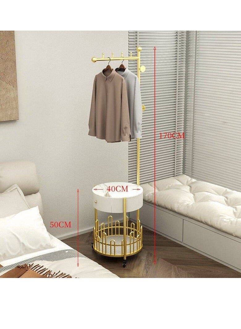 Beauenty Modern Metal Clothing Rack Storage Hat Stand - Image 2