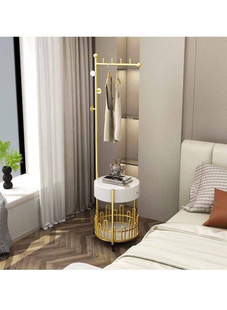 Beauenty Modern Metal Clothing Rack Storage Hat Stand - Image 1