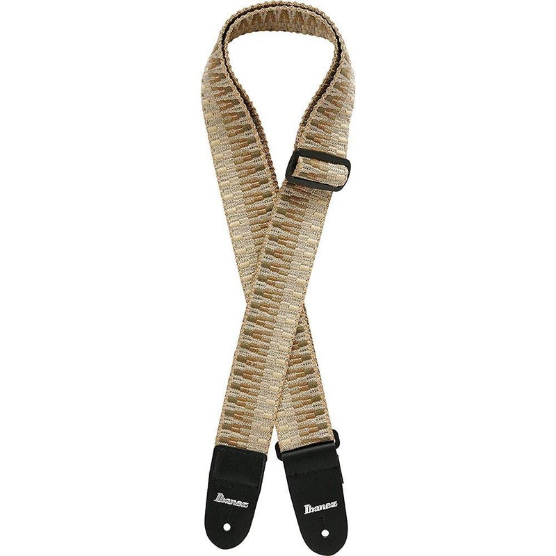 Ibanez GSB50 Guitar Strap - Khaki - Image 2