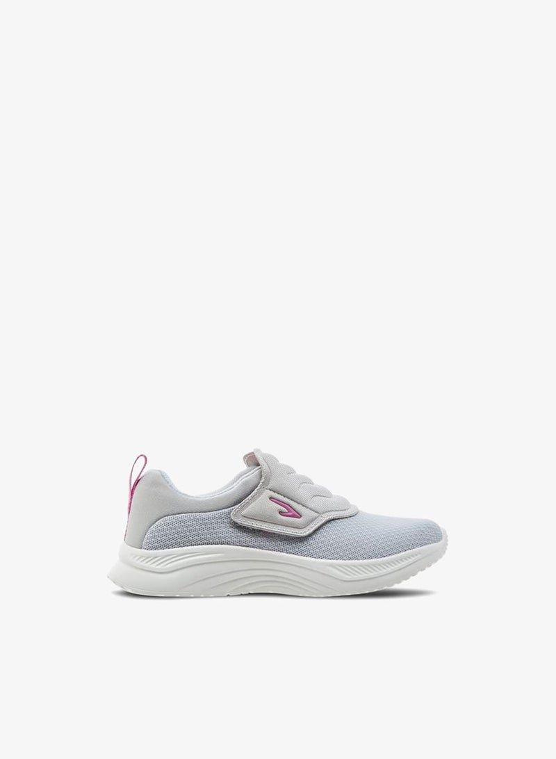 Dash Girls Textured Sneakers Hook and Loop Closure - Image 1