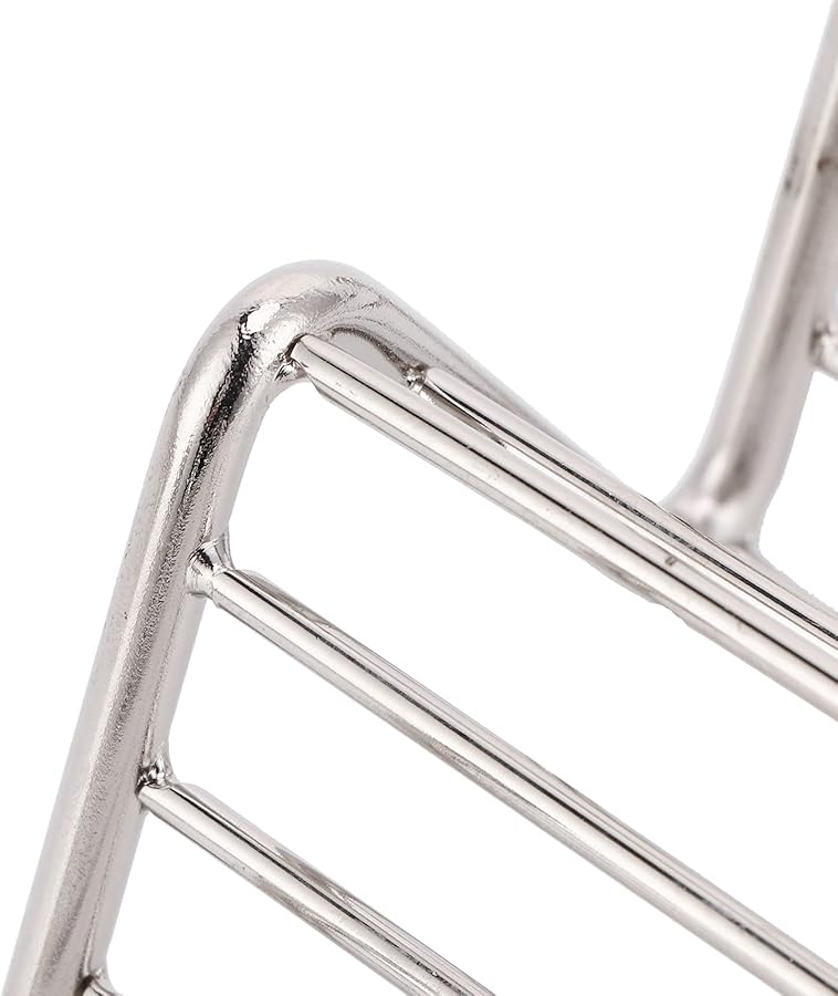 304 Stainless Steel Taco Holder Pancake Stand Tray 3 4 Grid Rustproof High Temperature Safe - Image 3