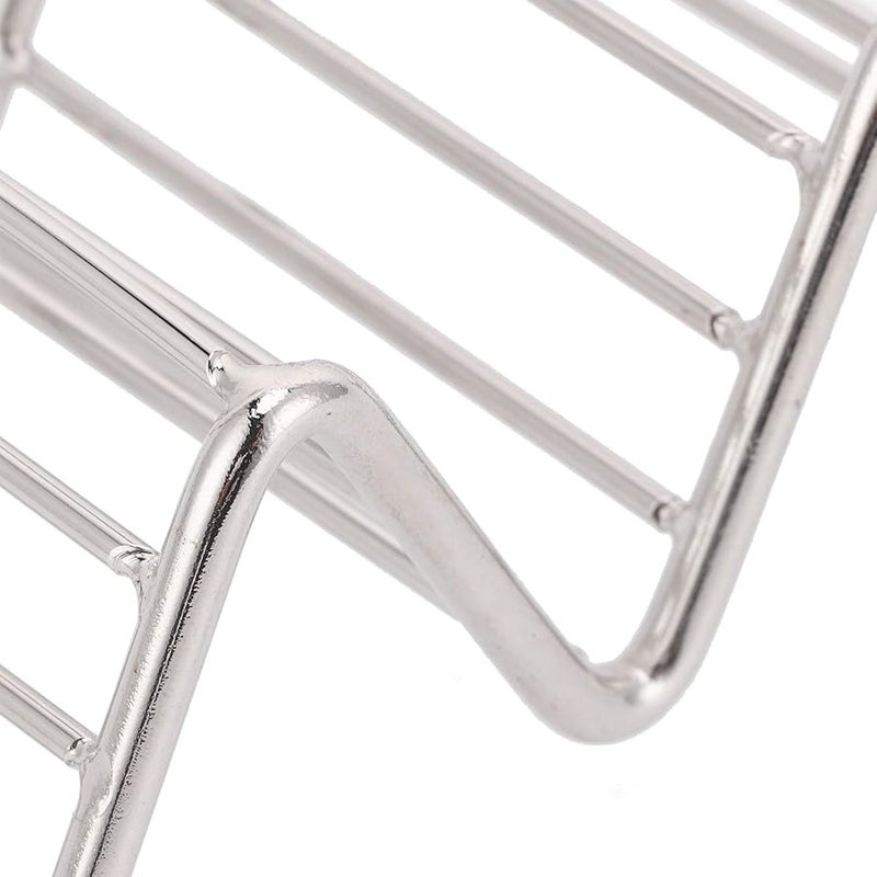 304 Stainless Steel Taco Holder Pancake Stand Tray 3 4 Grid Rustproof High Temperature Safe - Image 4