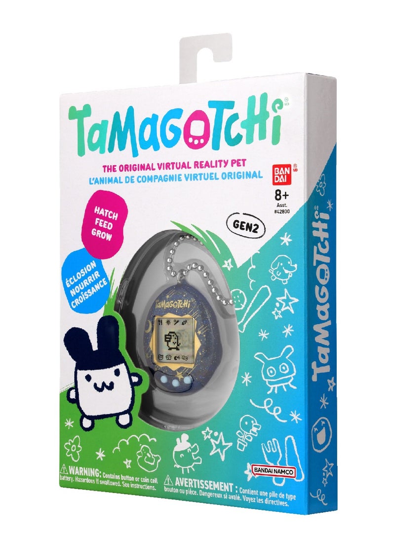 Tamagotchi Original Starry Night, Battery Operated | Electronic Pet | Retro Virtual Pet | Interactive Game | Original Digital Pet | Imaginative Role-Play and Nurturing Skills Ideal for Kids, Girls and Boys - Image 5