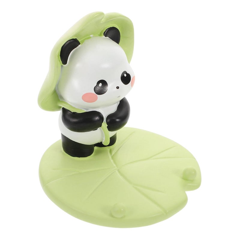 Cute Panda Resin Phone Stand Holder Animal Desk Ornament For All Ages - Image 2