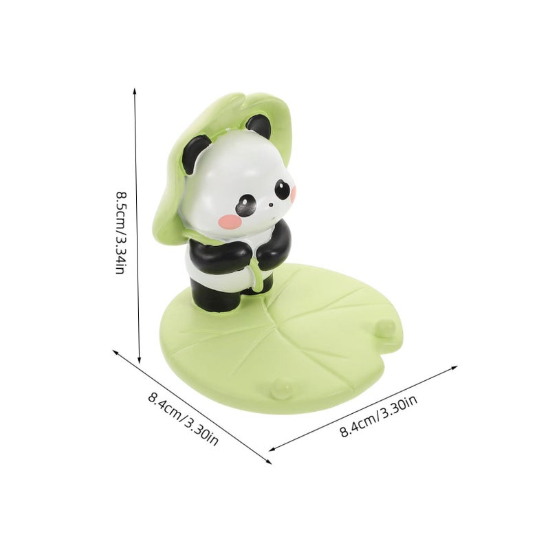 Cute Panda Resin Phone Stand Holder Animal Desk Ornament For All Ages - Image 3