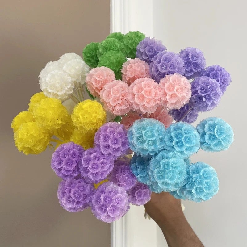 Bluejw Dried Arrangement Windmill Fruit Flowers - Preserved Plants for Mother's Day, Valentine's, Graduation, Christmas, CNY, Easter Decor - Image 2
