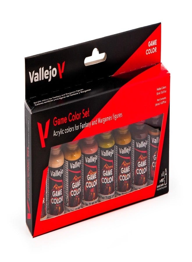 Vallejo AV Game Color Set - Skin Tone (x8) - Image 4