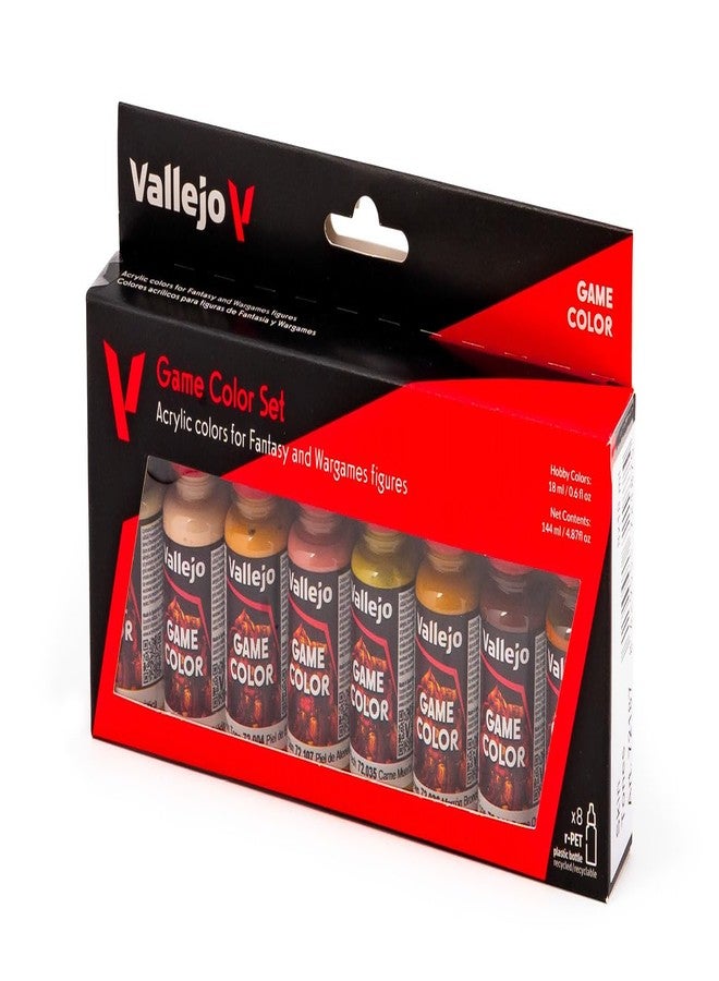 Vallejo AV Game Color Set - Skin Tone (x8) - Image 3