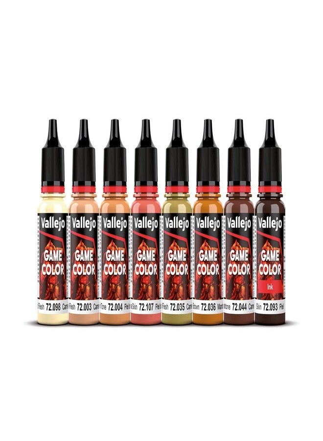 Vallejo AV Game Color Set - Skin Tone (x8) - Image 5