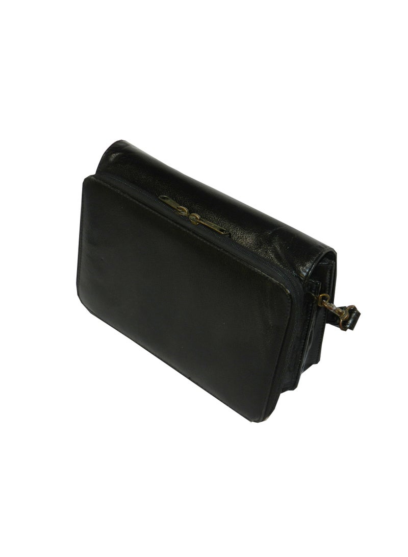 LAVERI LEATHER Laveri Genuine Leather Designer Hand Pouch For Travel  - Image 4