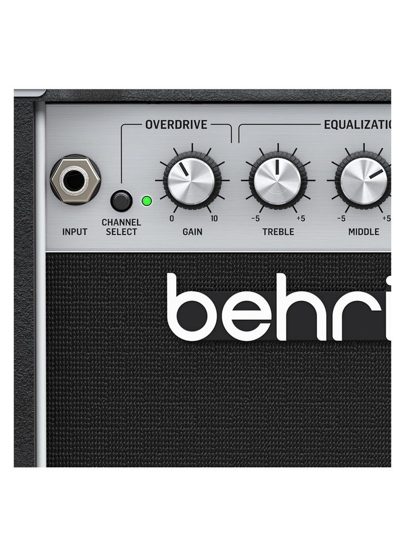 behringer - Behringer Amplifier Guitar, 10W with 2 Channels & 1x6" Bugera Speaker - Image 1