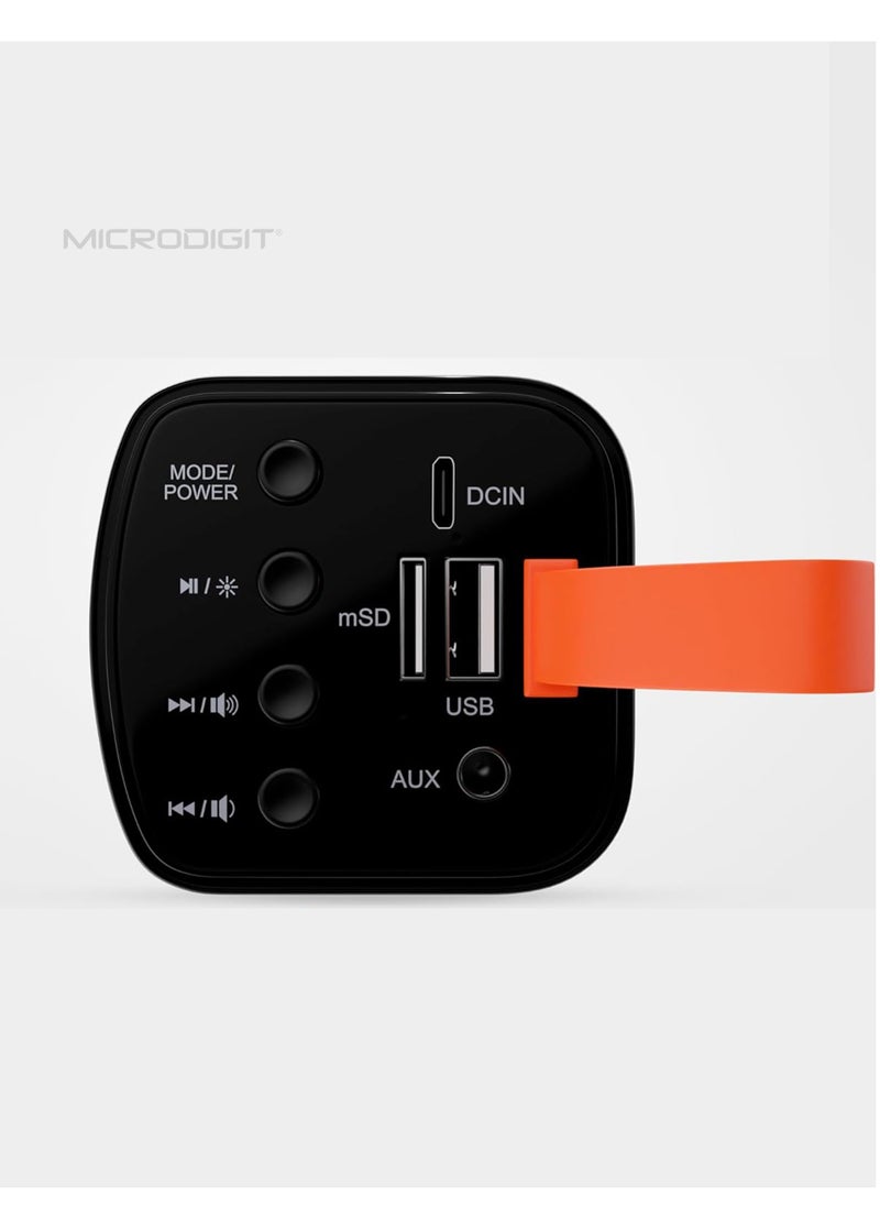 Microdigit - Premium Portable Bluetooth Sound Bar Speaker with Extra Ordinary Immersive Sound Quality - Image 1