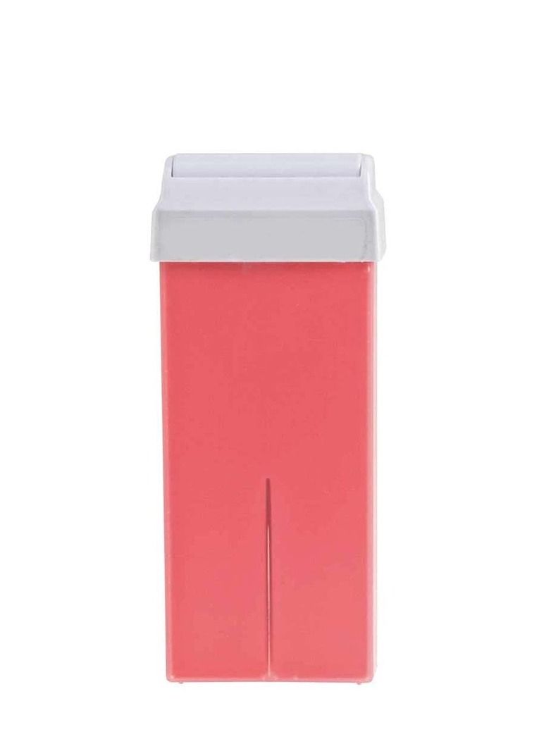 VIZO Silk&Peel Strawberry Titanium Wax Cartridge Large Roll 100ML - Image 1
