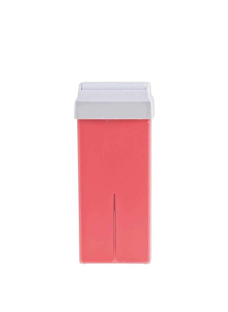 VIZO Silk&Peel Strawberry Titanium Wax Cartridge Large Roll 100ML - Image 2