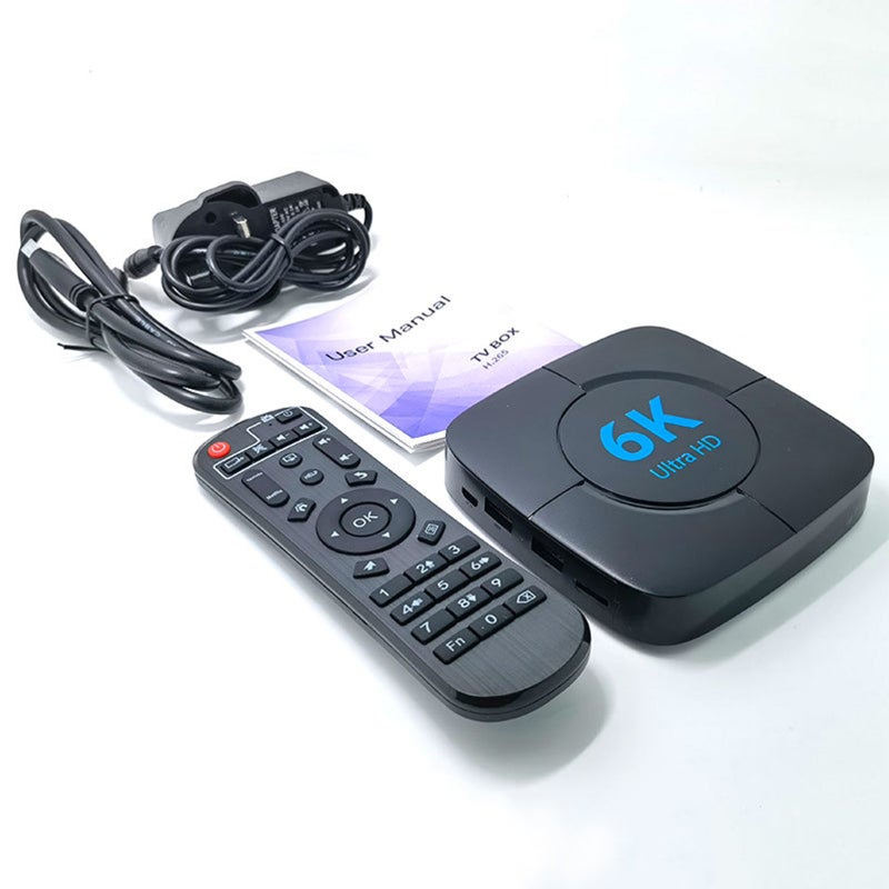 Android TV Box X88 Pro 4GB RAM 64GB ROM RK3318 Quad-Core - Dual-Band WiFi 2.4G/5GHz BT 3D 4K - Android 10.0 TV Box for Home Entertainment - Image 1