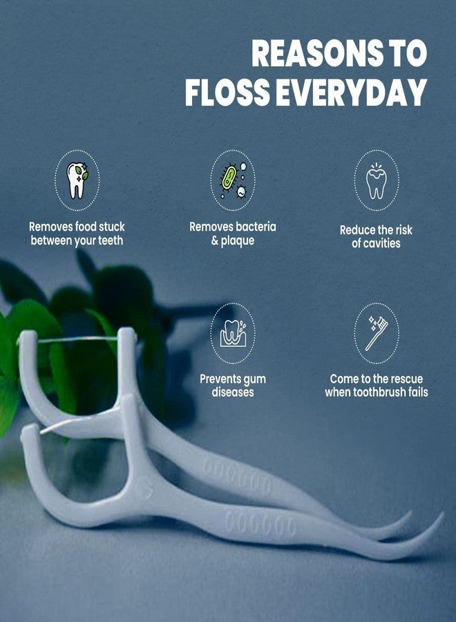 Senvox Dental Floss Picks With Advanced Macromolecule Floss And Elastic Rod Design | Smooth, Durable Thread Is Gentle On Gums | Ergonomic Easy-Grip Handle For Effective, Comfortable Daily Care Pack Of (50 - Image 5