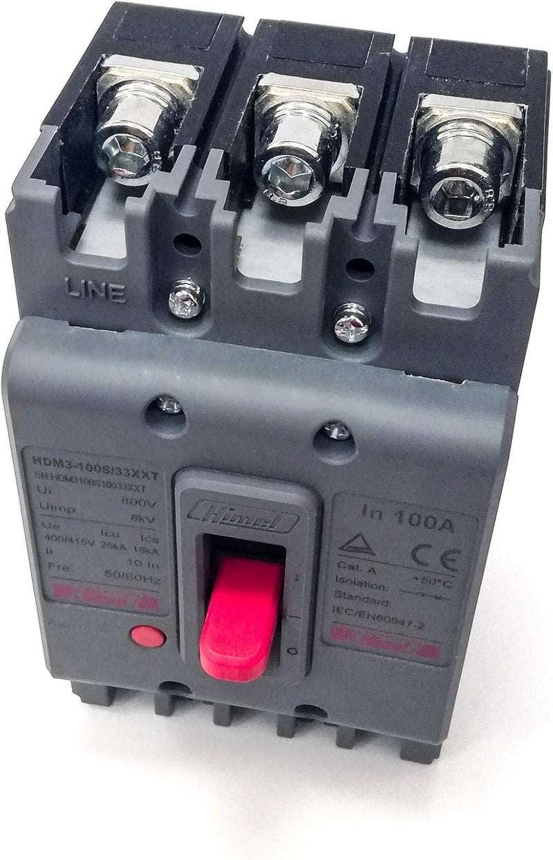 Himel قاطع الدائرة المصبوب MCCB 100A 25kA 3P - هيميل - Image 2