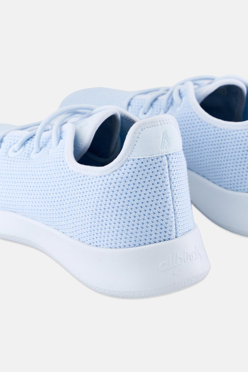 Allbirds Men Tree Runner Lace Up Shoes, Light Blue - Image 2