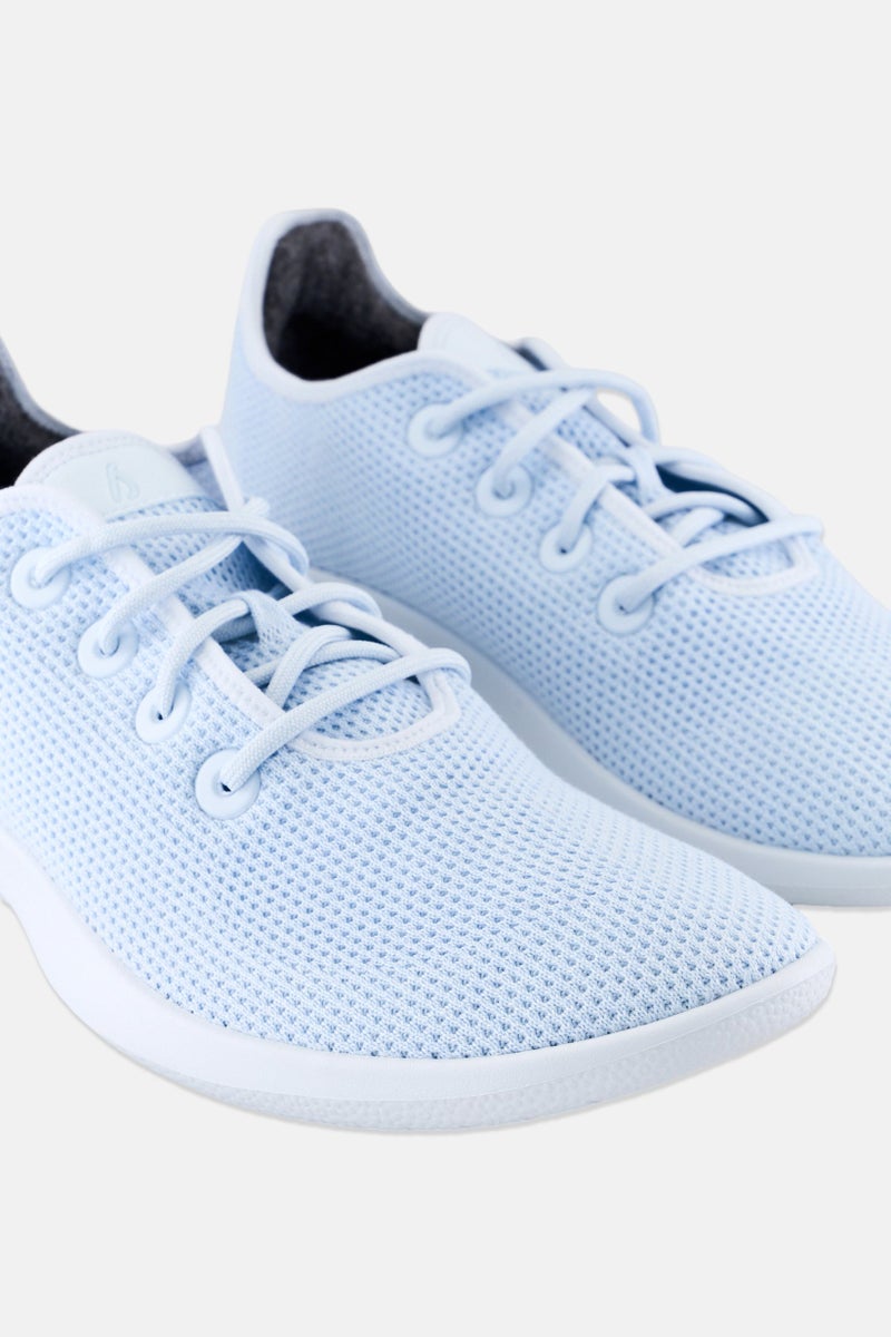 Allbirds Men Tree Runner Lace Up Shoes, Light Blue - Image 3