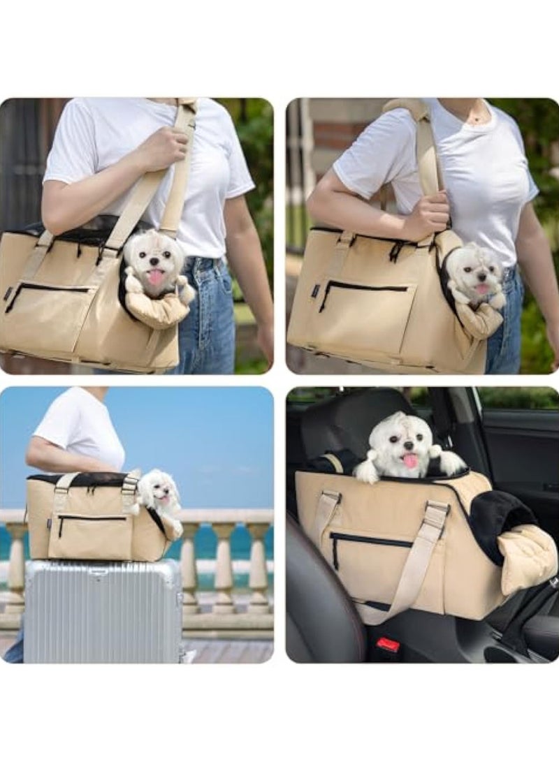 General Dog Wallet Carrier for Small Dogs and Cats with Soft and Comfortable Plush Waterproof Pet Bag Tote Bag  - Image 4