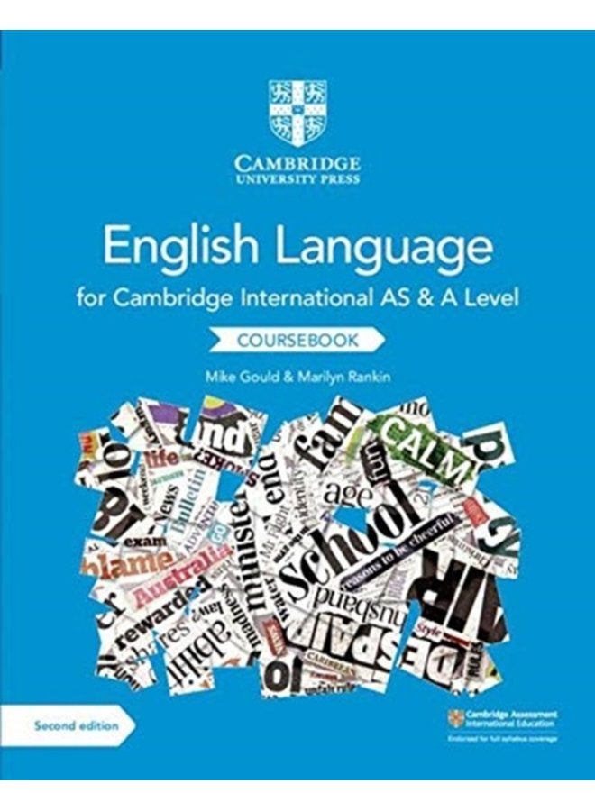 Cambridge International AS and A Level English Language Coursebook - Paperback