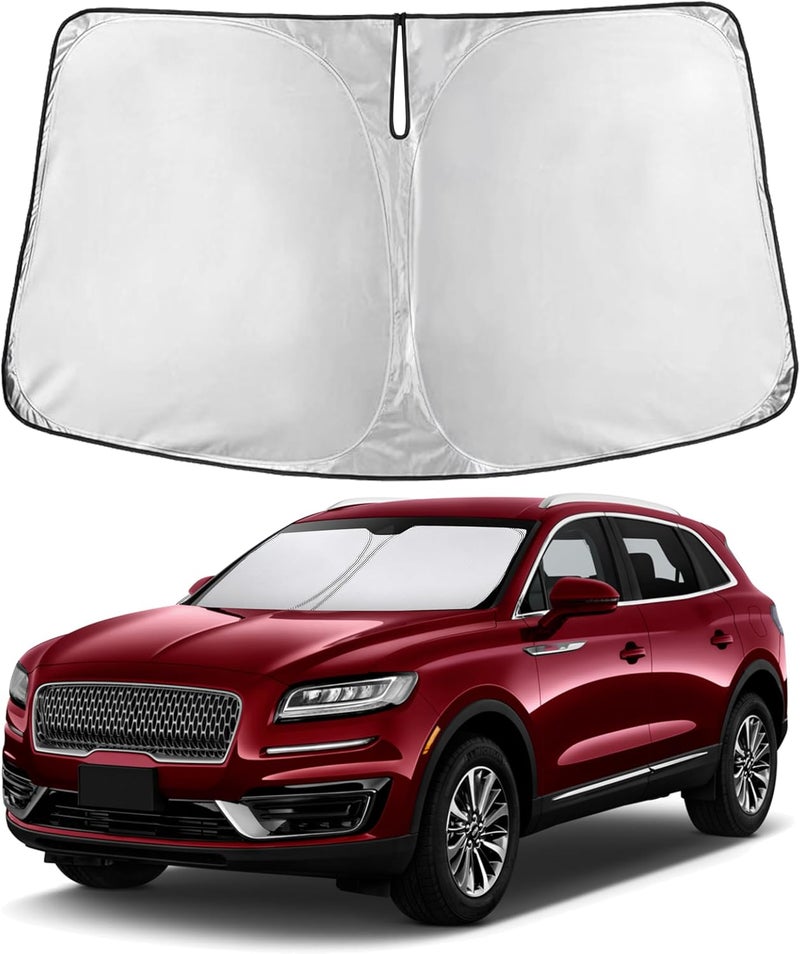 Windshield Sunshade for Lincoln Nautilus (2019-2023) - UV Heat Blocker & Protector - Image 1