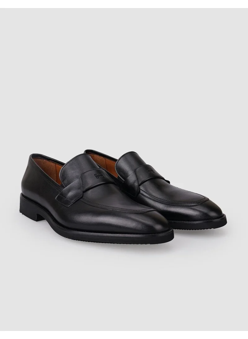 Cabani Leather Black Men's Classic Shoes